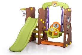 BEAR SLIDE N SWING	