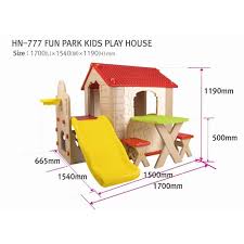 HAENIM PLAYHOUSE WITH SLIDE	